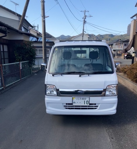 スバル　サンバー４WD　MT車　軽トラック 　平成21年式　車検24ヶ月付き