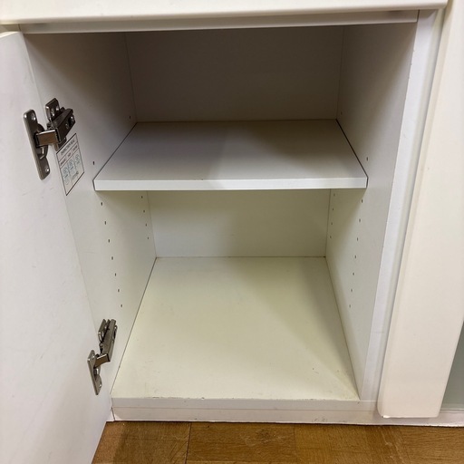 【ジャングル深井店】★ニトリ レンジボード ホワイト キッチン家具 収納家具 簡易クリーニング済 堺市 深井 【FU3258】 ジャングル深井店】☆ニトリ レンジボード ホワイト キッチン家具 収納