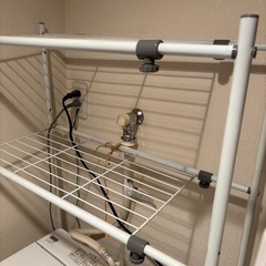 洗濯物置ラックの画像