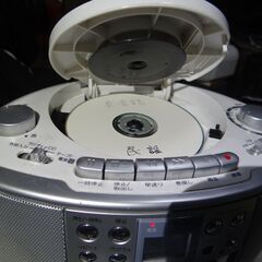 1/11●ＣＤラジカセ　東芝（TY-CDS3）　リモコン付き　🌺【動作品】の画像
