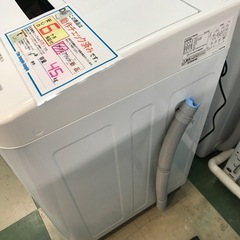 ジャングルジャングル貝塚店　洗濯機　アイリスオーヤマ 白　ホワイト　2023 4.5kg 89L 給水ホース有り　中古　リサイクル　貝塚市　二色浜の画像