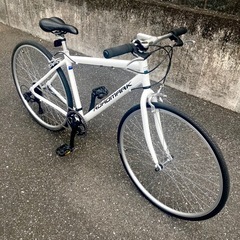 お取引中【美品】クロスバイク　7段変速の画像