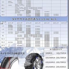 タイヤチェーン 未使用
の画像
