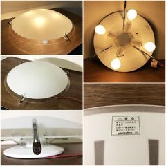 山田照明 シーリングライト LE-3825 天井照明 LED電球対応 8～10畳向け E17クリプトン球 YAMADA SHOMEI LIGHTING 点灯確認済みの画像