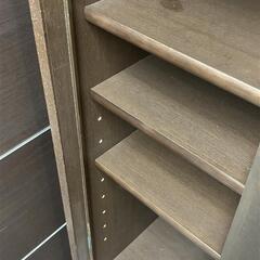 【ダークブラウンキャビネット】トーク工業（中古）無料の画像