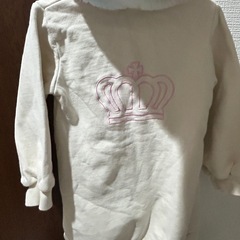 【BABY DOLL】110cmパーカーワンピース　女の子ベビードールの画像
