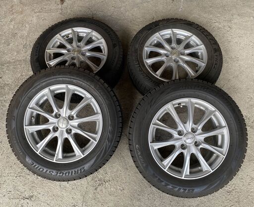 【値下げ】185/65R15 ブリザック スタッドレス / ホットスタッフ エクシーダー 15インチ