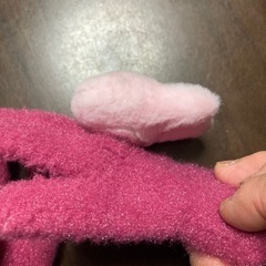 うさぎさん手袋の画像