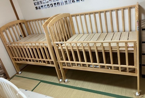 katoji ベビーベッド　ハイタイプ　レギュラー