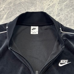 美中古　NIKE ベロアセットアップ 即完売品 ブラック 上下セットの画像