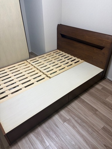 ベッド ダブルベッドフレーム大塚家具n