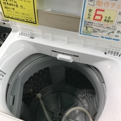 ジャングルジャングル貝塚店　洗濯機　東芝　白　ホワイト　2021 　4.5kg  95L  中古　リサイクル　貝塚市　二色浜の画像