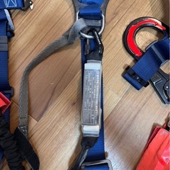 フルハーネス(椿モデル)腰道具(椿モデル)胴ベルト型ランヤード、セットの画像