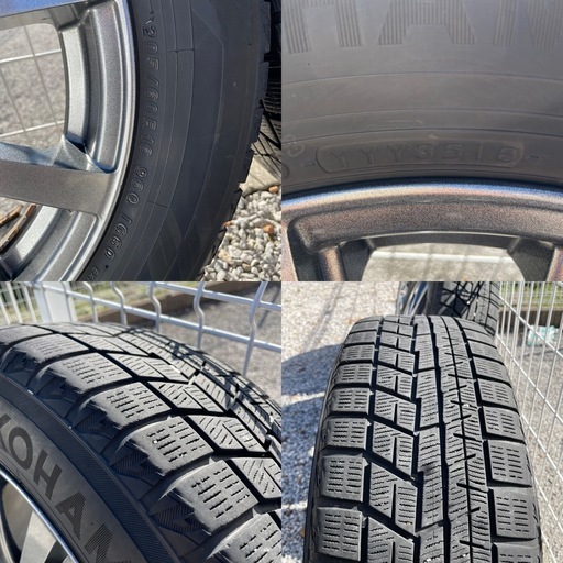 【訳あり】ヨコハマタイヤ iceGUARD iG60 205/60R16 アルミホイール 4本セット