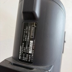 ジャンク）シャープコードレス掃除機の画像