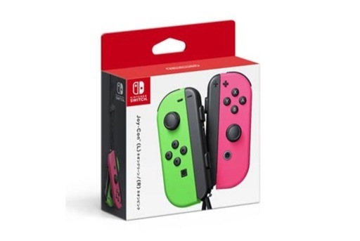 Joy-Con (L)/(R) HAC-A-JAFAA [ネオングリーン/ネオンピンク]