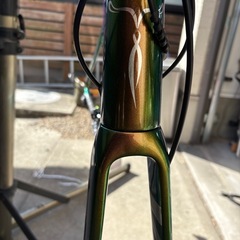 売り切れました　フルカーボンロードバイク　フレームセット　elves　の画像