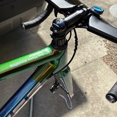 売り切れました　フルカーボンロードバイク　フレームセット　elves　の画像