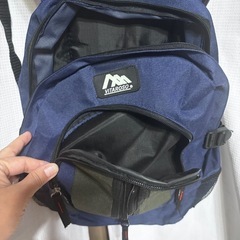 未使用ゴルフ用のシューズ入れ？と、未使用リュックの画像