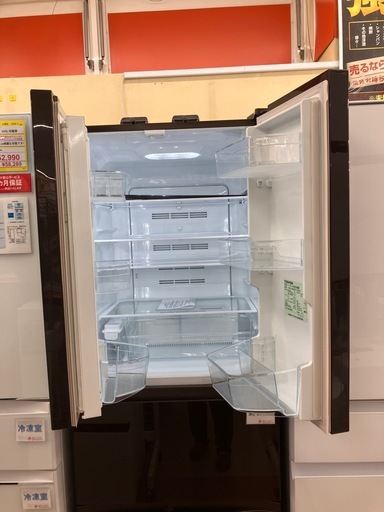 ?TOSHIBA 東芝?458Lフレンチドア冷蔵庫?2015年製?ガラストップ?タッチオープンドア?人気モデル?マジック大容量?自動製