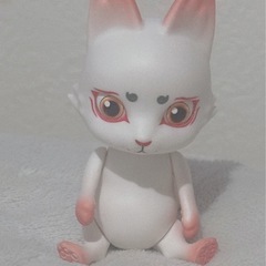 カプセルドール狐   白紅緋(カスタム可能)の画像