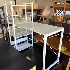 【ジャングル深井店】★パソコンデスク 家具 収納家具 簡易クリーニング済 堺市 深井 【FU3260】の画像