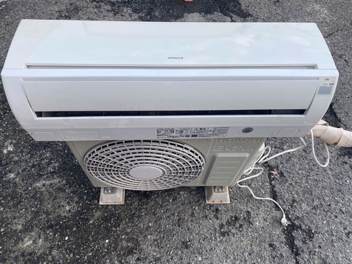 取り付け工事込み金額  HITACHI ルームエアコン RAS-A22E 6畳用 2.2kw 単相100V 日立
