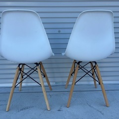 モダンイームズ シェルダイニングチェア　2脚 mw1035の画像