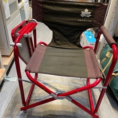【キャンプ用品】【テーブル付きチェア】【LOGOS】クリーニング済み【管理番号0110】野の画像