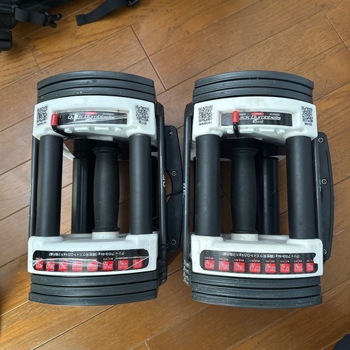 FIELDOOR 可変式ダンベル 22kg x 2
