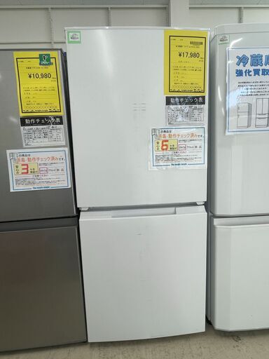 【ジャングルジャングル滋賀草津店】ジモティ来店特価‼ 冷蔵庫 シャープ SJ-D15J 2023 J-260132