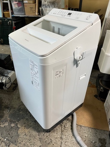 お話中　高年式 Panasonic 2023年製 全自動洗濯機 8Kg 内部クリーニング済 NA-FA8K1 洗剤自動投入機能搭載 中