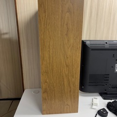 コーナン 3段カラーボックス（オーク）スリム収納／本棚・棚 高さ88cm の画像