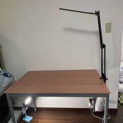 ナカバヤシ HEMシリーズ テーブル　デスク　パソコンデスク 100×60cm 天然木｜引き取り限定の画像