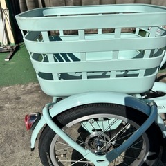 No.604 新品並みブリヂストンフロンティア ラクットワゴン FW0B40 電動アシスト三輪車の画像