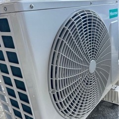 エアコン ハイセンス　HA-S22DE9-W 2021年クリーニング済の画像
