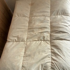 無印良品　オットマンの画像