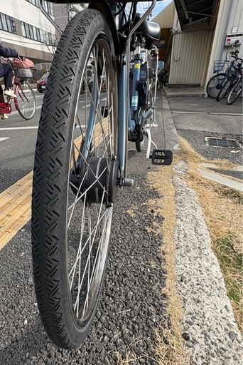 中古Panasonic電動アシスト自転車　13.2Ah4点灯　大阪