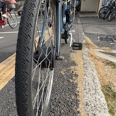 中古Panasonic電動アシスト自転車　13.2Ah4点灯　大阪の画像