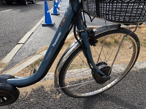 中古Panasonic電動アシスト自転車　13.2Ah4点灯　大阪