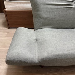 ニトリ2人掛けソファーの画像