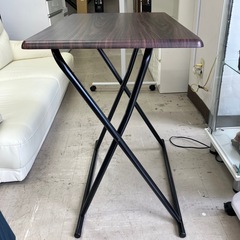 O 2601-133 コーナン　折りたたみデスク　木目調　キズ汚れ有りの画像