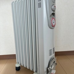 デロンギ　オイルヒーター　ガード付
の画像