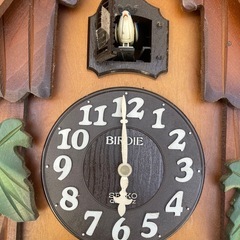 【ジャンク】壁掛け鳩時計　未稼働品の画像