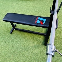 ベンチプレス台+バー(土日は値下げあり)の画像