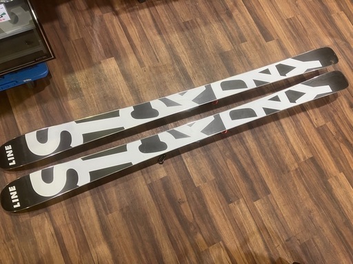 【バナナ苫小牧】中古品 秀岳荘 スキー LINE SICKDAY88 172cm ビンディング付き