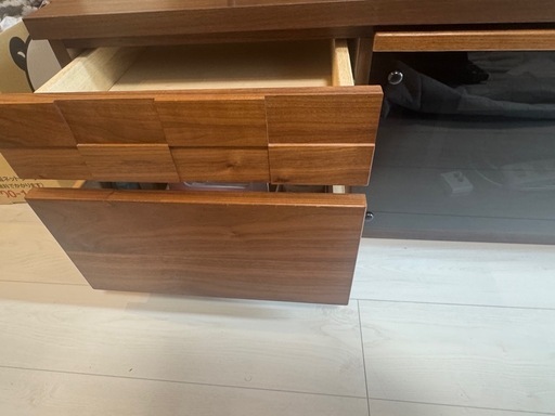 テレビ台　大川家具　ウォールナット　ゼウス