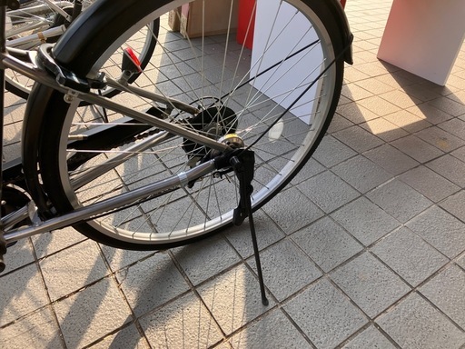 ?極美品?MARUISHI マルイシ?27インチ自転車?シマノ6段変速?LEDオートライト?ブラック?A24ML00406?1580