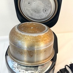 タイガー TIGER IH炊飯器（3合炊き） JKI-A550-KS（ブラック） 炊きたて　炊飯器中古の画像