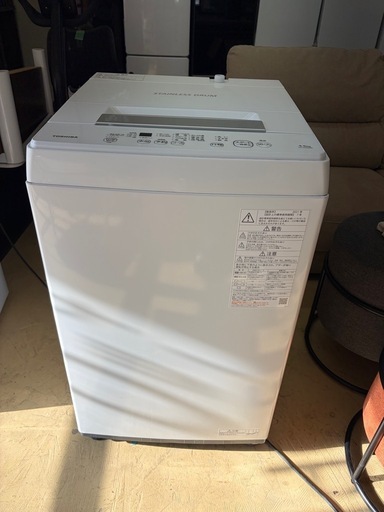 TOSHIBA 洗濯機　4.5kg 単身用　2021年製